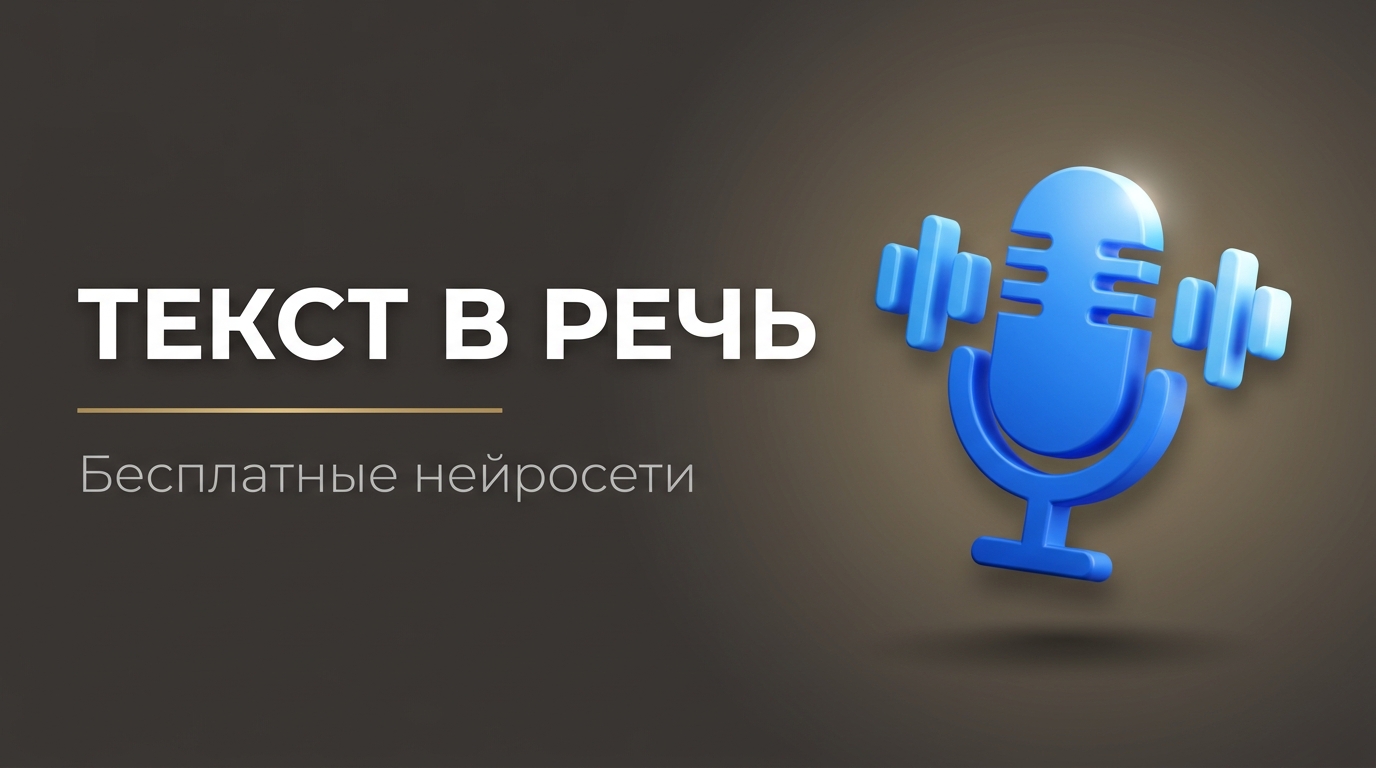 Текст в речь нейросеть бесплатно