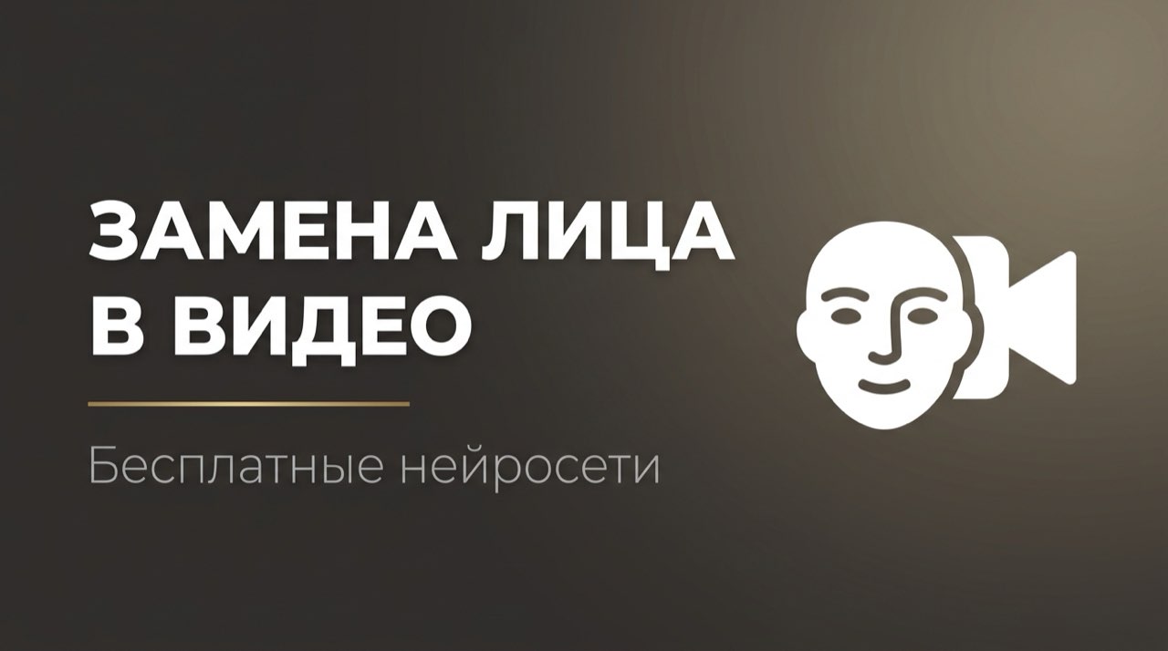 Замена лиц на видео нейросеть бесплатно