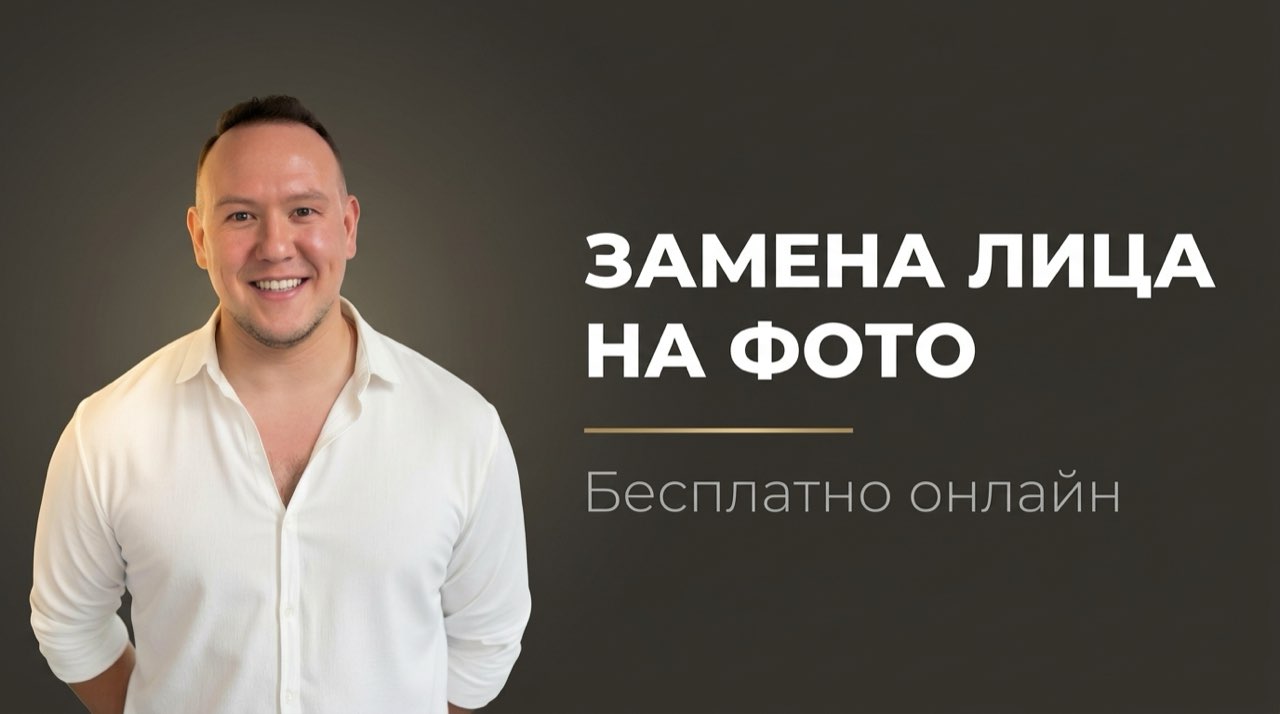 Замена лица на фото нейросеть бесплатно онлайн