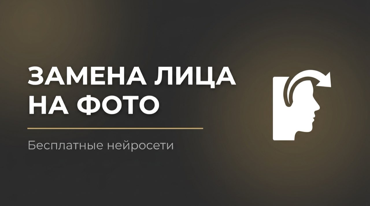 Замена лица на фото онлайн нейросеть бесплатно на русском