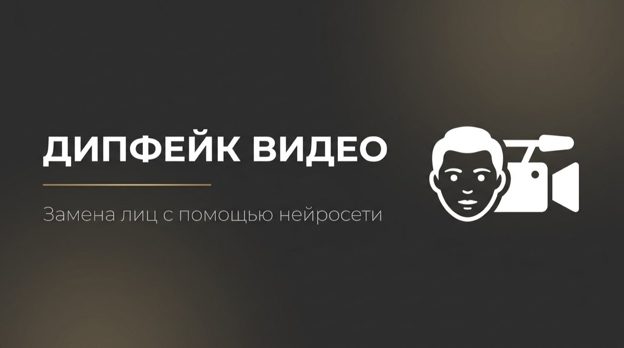 Замена лица на видео нейросеть