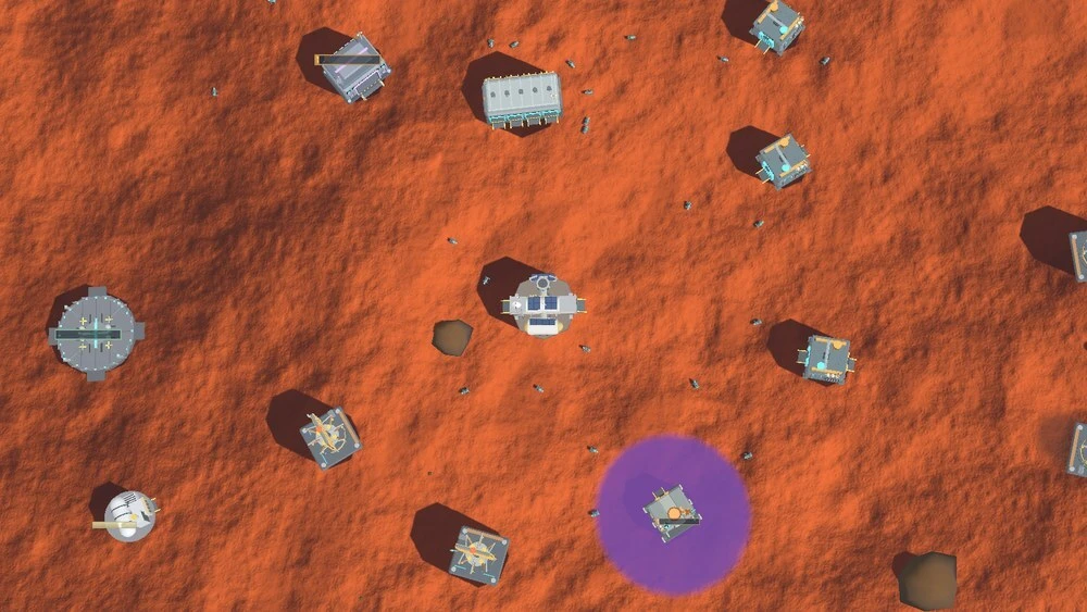 Один разработчик собрал RTS на Марсе 1:1: rust game development с ИИ-агентами вместо команды