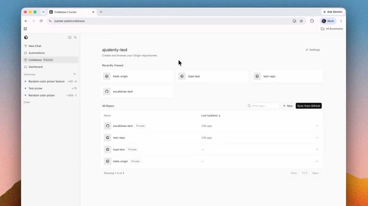 Cursor AI запустила хостинг кода Origin в день шестичасового сбоя GitHub